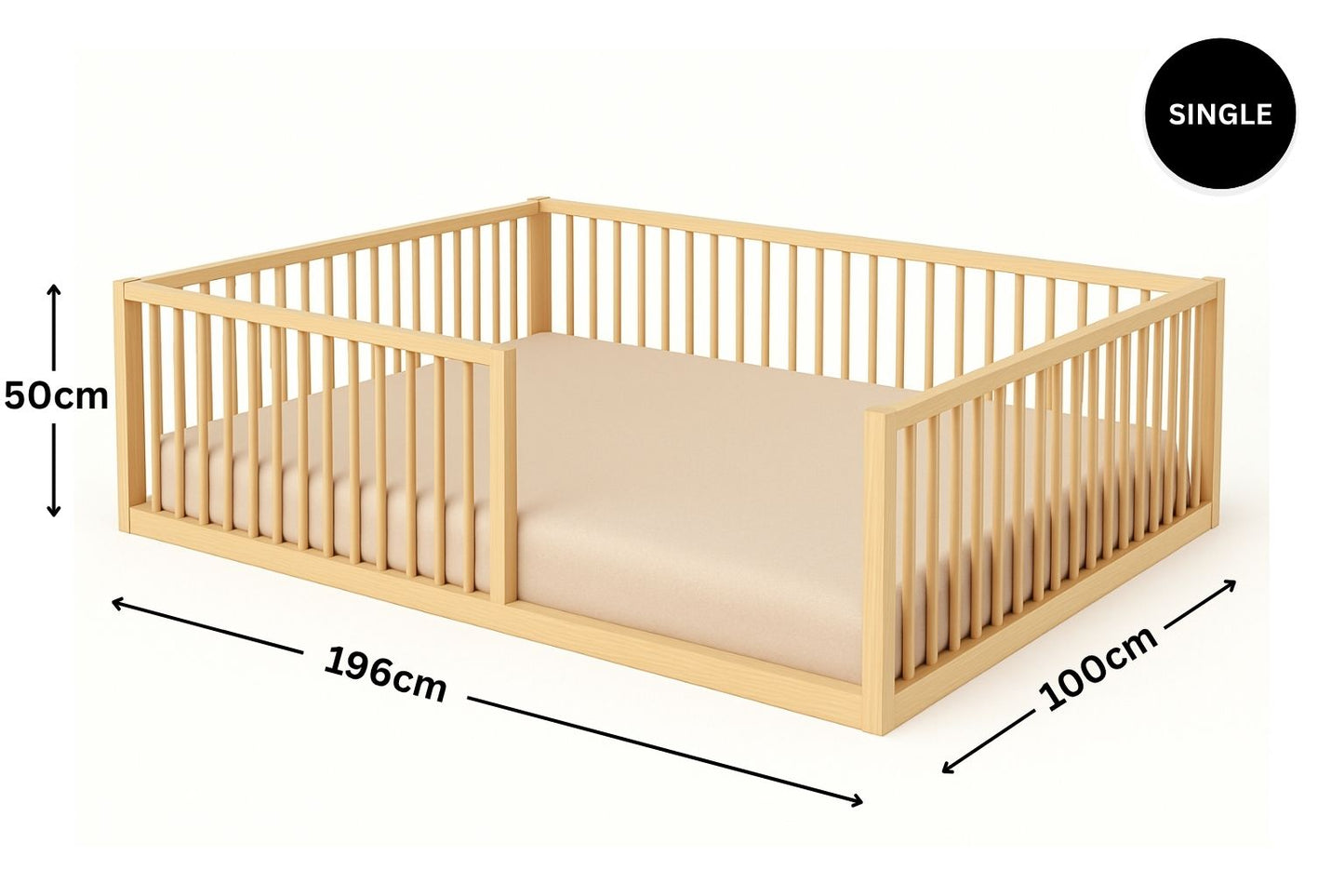 The Monty Floor Bed