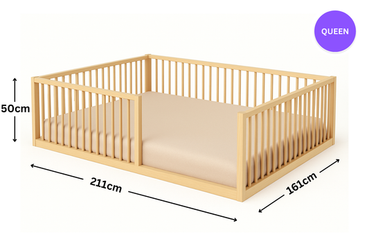 (Pre-Order 4 Weeks) The Monty Floor Bed