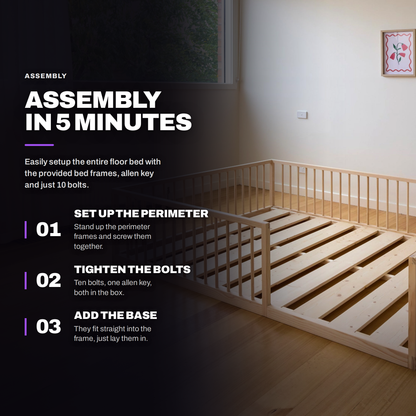 The Monty Floor Bed