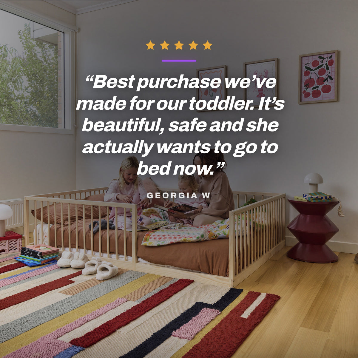 The Monty Floor Bed